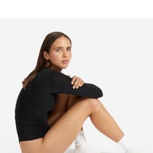 The Long-Sleeve V-Neck Bodysuit